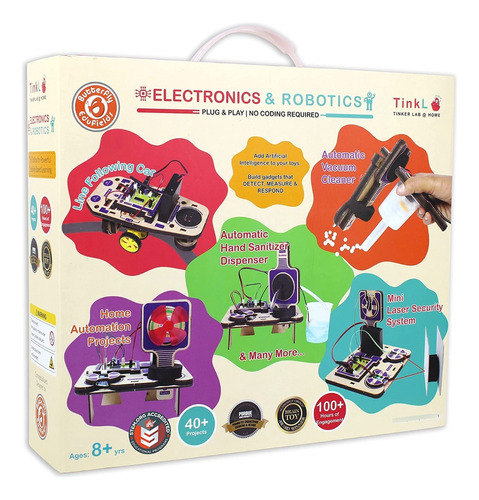 Kit Ciencia Electrónica Juguetes Robot De Construcción Niños