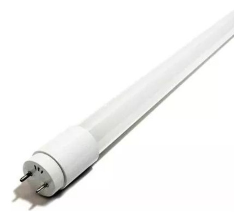 Tubo Led T8 18w Vidrio Conexión En 1 Punta X 50 Unidades