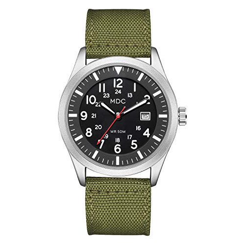 Reloj De Pulsera Analógico Militar Hombres, Relojes De...