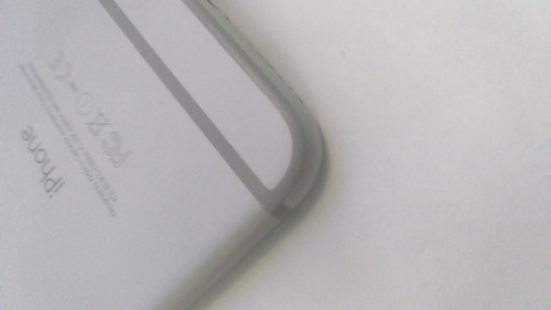 Tapa Original De iPhone 6 Color Plata (Usado)