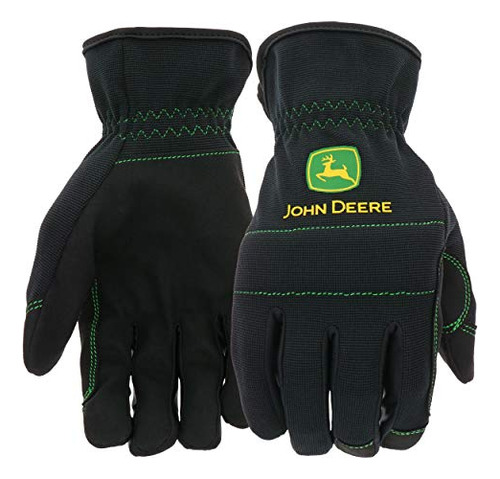 Guante John Deere Jd86021-xl De Piel Sintética Con Palma Par