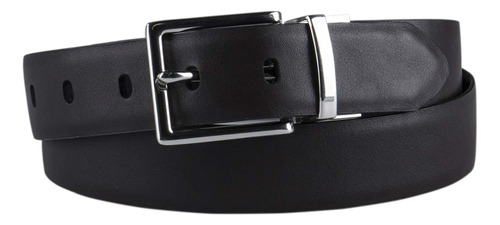Cinturón Calvin Klein Reversible Para Mujer, Color Negro/mar