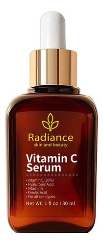 Radiance - Suero Facial Con Vitamina C Con Ácido Hialurón.