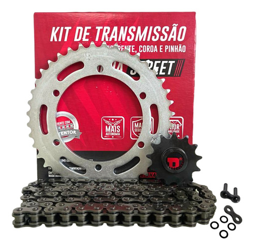 Kit Transmissão Relação Did Lander 250 2010 C/retentor