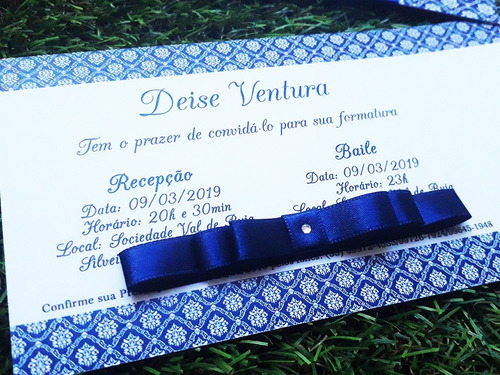 Imagem 3 de 4 de 20 Convites De Formatura Administração - Pequeno - Formandos