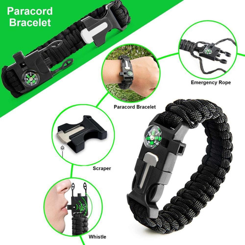 Shaoke Kit De Supervivencia Multiherramienta De Emergencia
