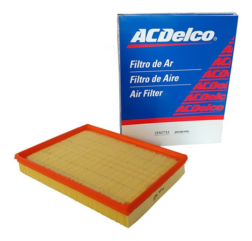 Filtro Ar Do Motor Meriva 2012 1.4 8v Acdelco