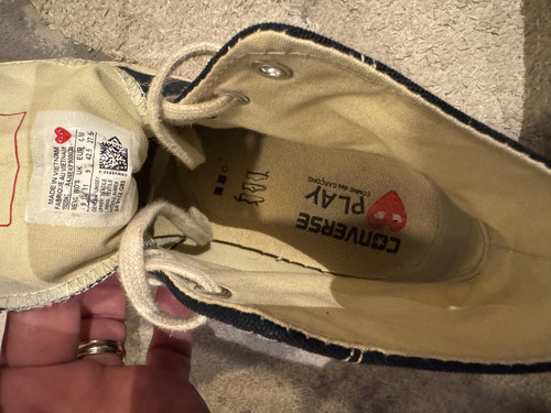 Converse X Cdg Comme Des Garcons 100% Originales (Usado)