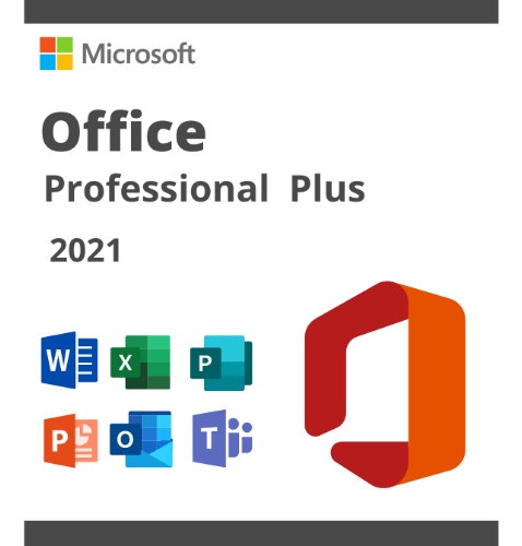 Única Instalación: Microsoft Office 2021 Pro Plus 1 Pc