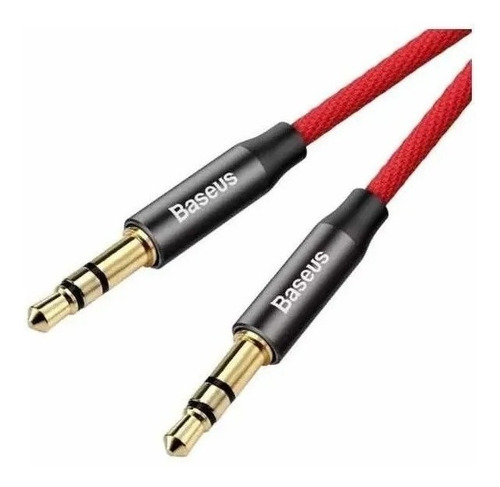 Imagem 1 de 2 de Cabo Auxiliar P2 / P2 Super Reforçado Yiven 1m Baseus
