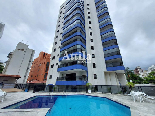 Imagem 27 de 30 de Cobertura Duplex Com Vista Para O Mar, 3 Dorms., 2 Vagas - V3462