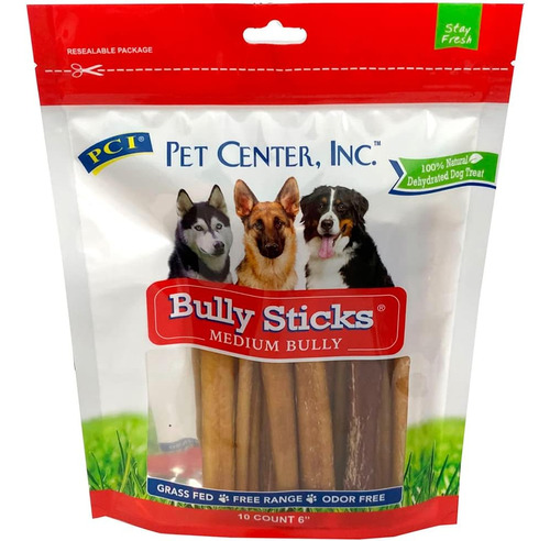 Pet Center, Inc. (pci Bully Sticks For Dogs - 6 , 10 Pack Ba