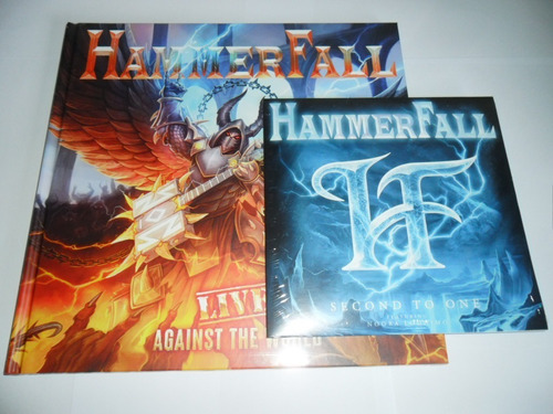 Earbook Hammerfall - Live! Against The World (blu-ray Cd 7''