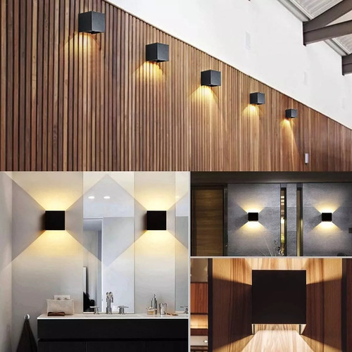 Led Moderno Ip65 Impermeable Cob Lámpara Pasillo Escalera