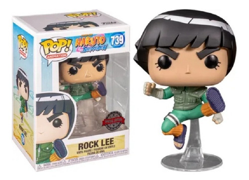 Funko Pop Animation Naruto Rock Lee Edición Especial 739