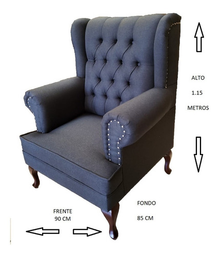 Silla Ocasional Mod. Inglesa ¡envio Gratis!