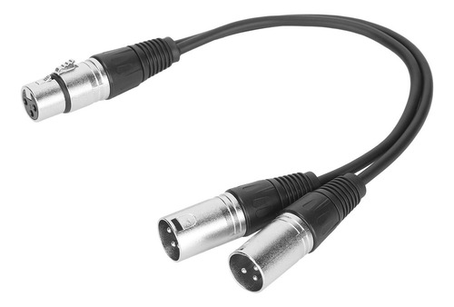 Micrófono Divisor Doble Tipo Y Jorindo Hembra A Cable Xlr