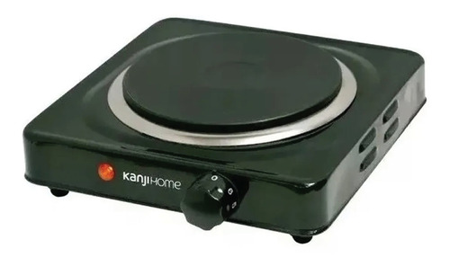Imagen 4 de 10 de Anafe Eléctrico Kanjihome 1 Hornalla 1000w Negro Lh Cuotas