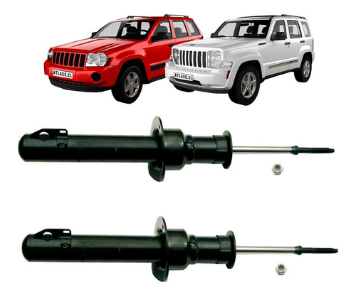 Amortiguadores Del Para Jeep Cherokee 1990-2013 Par