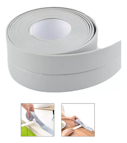 3 Piezas Cinta Selladora Para Baño, Ducha, Lavabo, Bañera