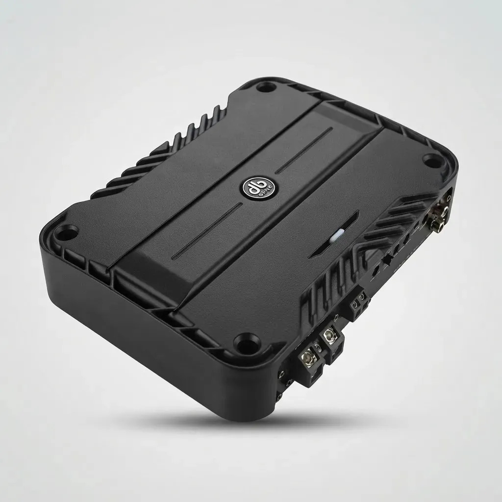 Amplificador de Audio Para Automóvil DB Drive SPRO2000.1 Speed Series 2000 Watts Monoblock Clase D Color Negro