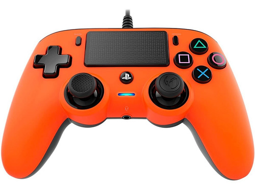 Imagen 4 de 5 de Joystick Ps4 Nacon Pro Compact Naranja Original Sellado
