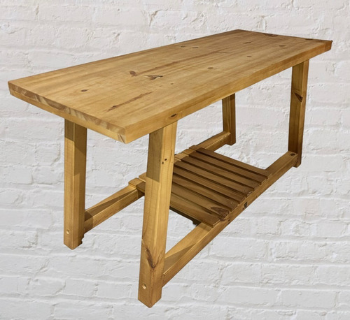 Banco Nórdico Recibidor Amelia Pie De Cama 70cm C Acabado De La Estructura Satinado Color Madera