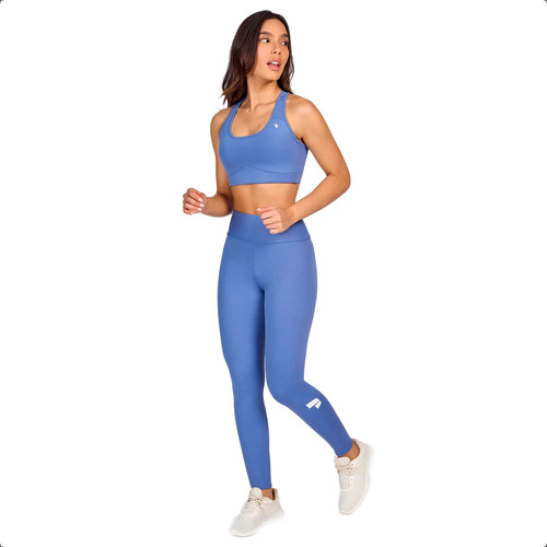 Legging Feminina Alto Giro Hyper Silk Essential Academia