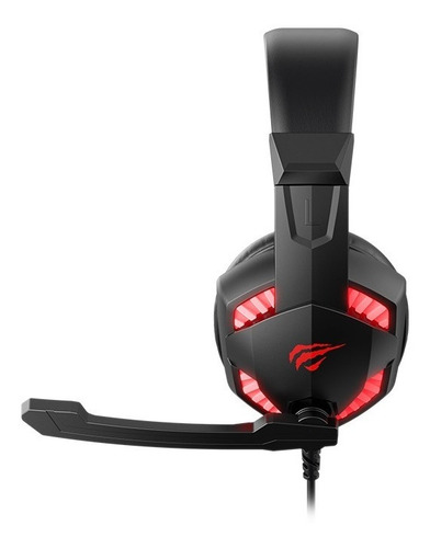 Imagen 2 de 3 de Auricular Gamer Con Micrófono Havit H2032d Pc Retroiluminado