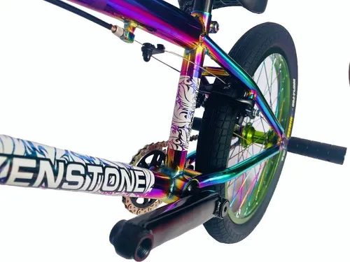 Bicicleta Freestyle Kenstone Cromoly Tornasol Color Verde