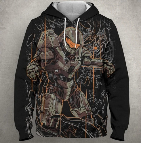 Juego Halo Sudaderas Disfraz Cosplay Sudadera Con Capucha Ca