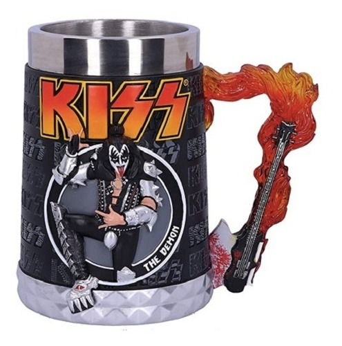 Jarro Kiss Paul Stanley Gene Simmons 100% Original