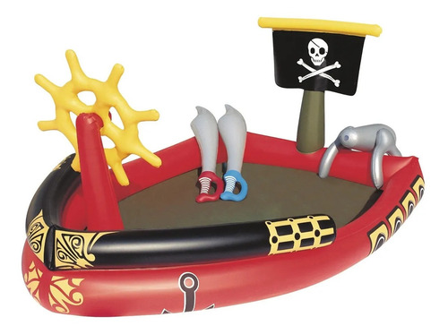 Pileta Centro De Juegos Pelotero Inflable Piratas Bestway