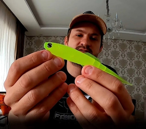 Isca Soft Monster 3x Bacashad By Fábio Baca 3 Unidade Mellow