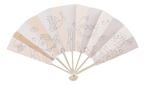 El Regalo Para Mamá Conjunto De 2 Ventiladores De Bambu