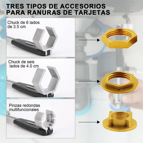Llave Universal Ajustable De Doble Extremo, Llave Para