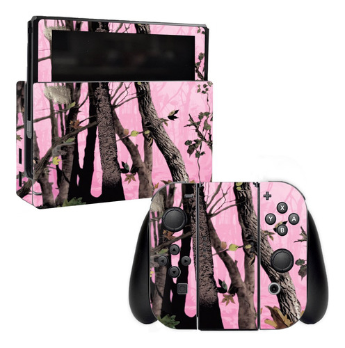 Mightyskins Skin Compatible Con Nintendo Switch - Pink Tree.