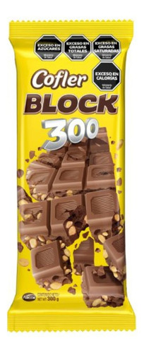 Chocolate Con Maní Cofler Block 300gr - Ya Golosinas