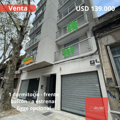 Apartamento Venta 1 Dormitorio A Estrenar, Con Balcòn Y  Opción Garage - Palermo Con Renta