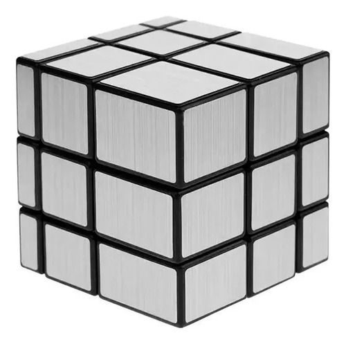 Cubo Rubik 3d Rompecabezas Cubo Mirror Rubik Espejo Plateado