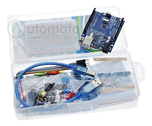 Kit Básico De Inicio Para Arduino Uno + Tutoriales