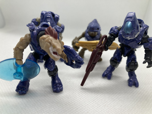 Halo Mega Blocks Covenant Shields Of Requiem Lance 4pz (Usado)