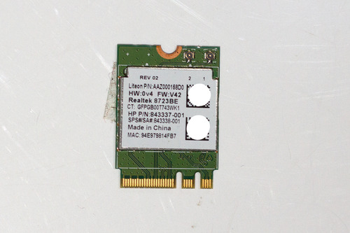 Wifi Hp 15-ay006la 8723be 843337-001 (Usado)