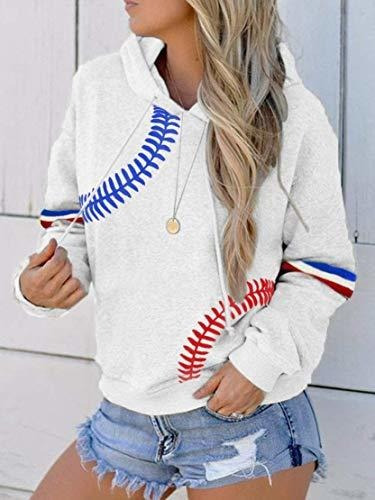 Imagen 4 de 4 de Tops De Béisbol Para Mujeres Raglan Camisas De Manga Nl4tz