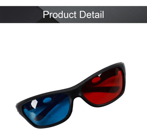 Gafas Othmro, De Visión 3d, Rojo-azul, Para Películas 3d