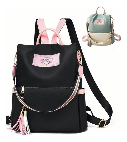 Mochila Feminina Moda Oxford Impermeável Anti-roubo Para Mul