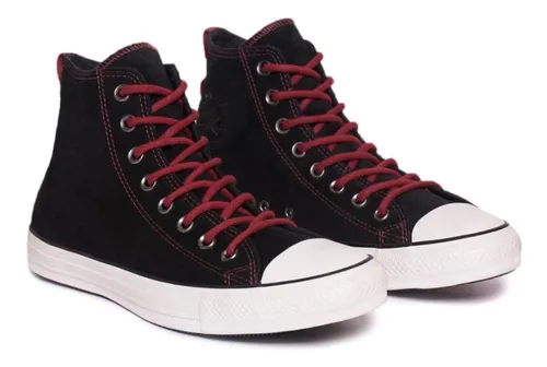 Zapatillas Converse Chuck Taylor All Star Hi Gamuza Negra