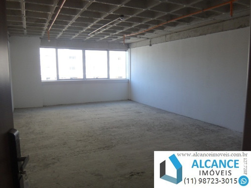 Imagem 7 de 19 de Sala Comercial Com 56,34 M² De Área Com 1 Banheiro E 1 Vaga No Edifício Montreal Em Alphaville. - Sa00046 - 34783949