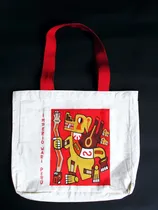 Comprar Bolsos De Tocuyo Pintados A Mano Con Diseños Arqueológicos