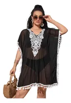 Comprar Salida De Playa Pareo Alexia Negro B Tipo Túnica Talla M\u002Fl